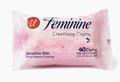 u Feminine Cleansing Cloths (Sensitive Skin, Aloe & Vitamin E Enriched)